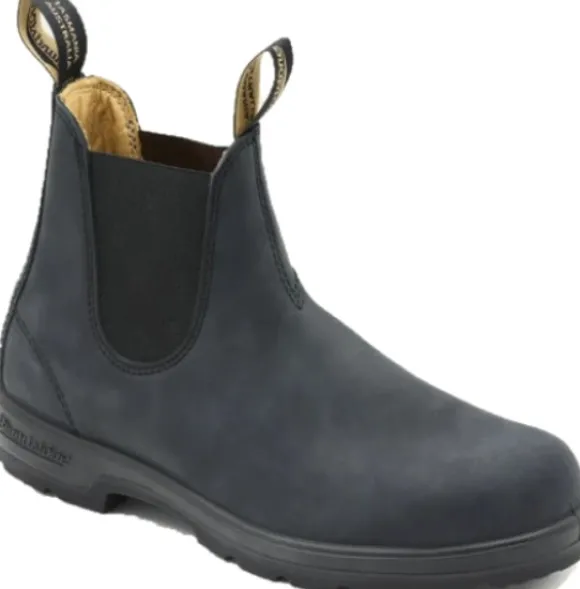 Blundstone 587 Classic Comfort nilkkurit, unisex, rustiikkinen musta