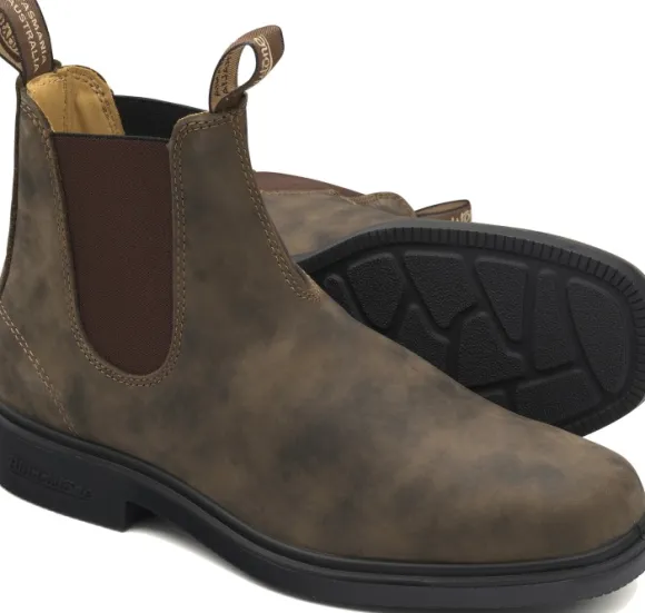 Blundstone 1306 Dressboot kengät, unisex, rustiikkinen ruskea