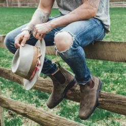 Blundstone 1306 Dressboot kengät, unisex, rustiikkinen ruskea