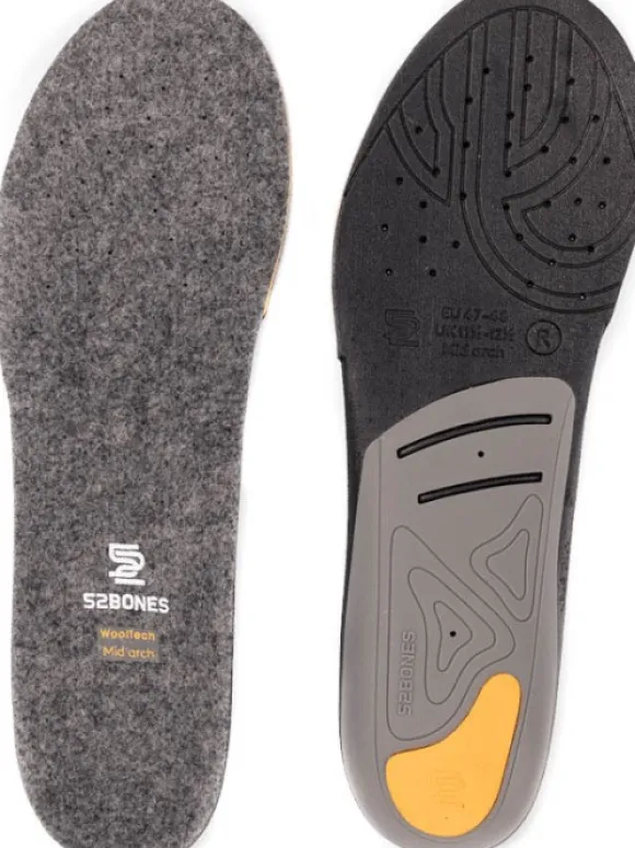 52Bones WoolTech Mid pohjallinen
