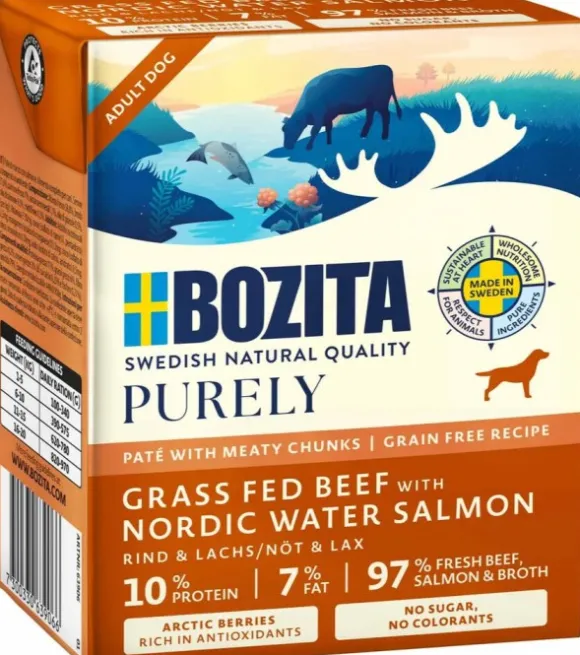 Bozita Dog Purely Pate Salmon 370 g