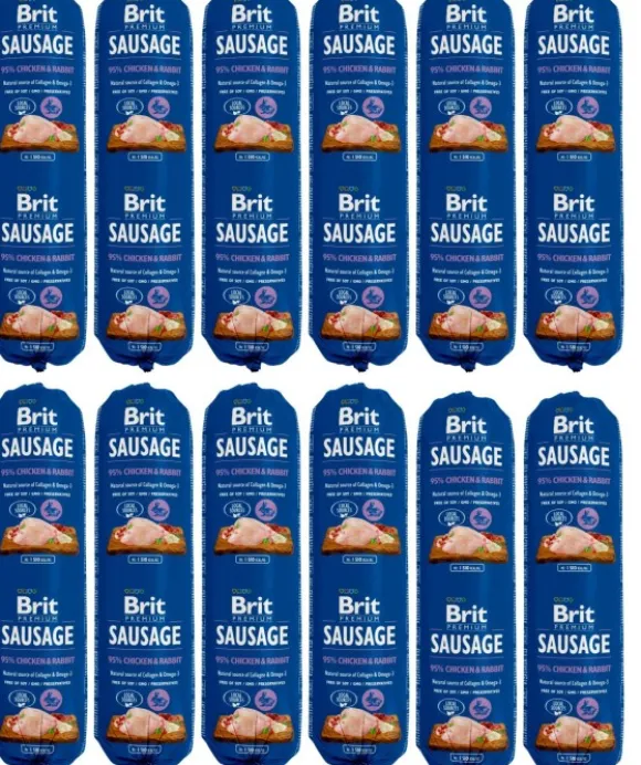 Brit Premium Koiranmakkara Turkey 12 x 800 g