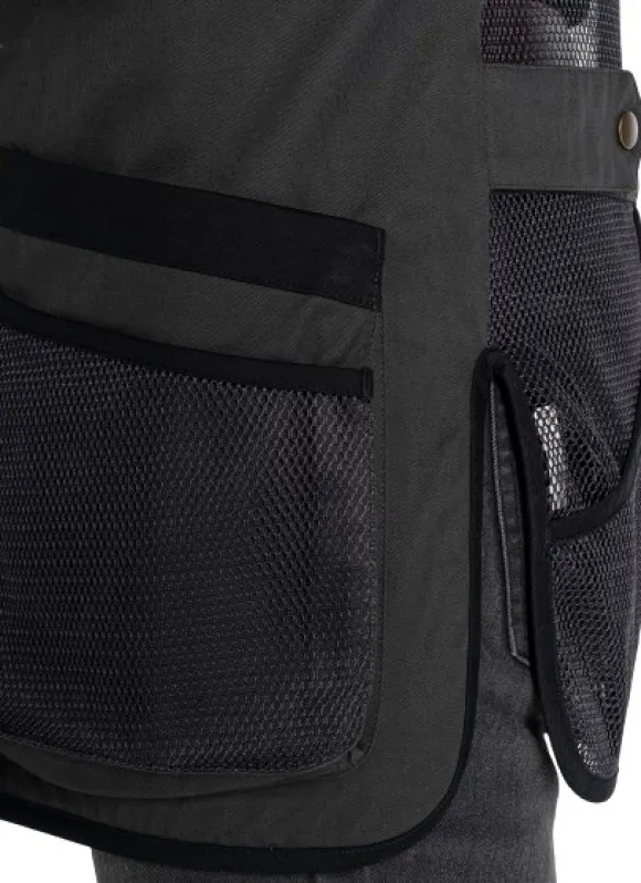 Browning Classic Shooting Vest ampumaliivi, tummanharmaa