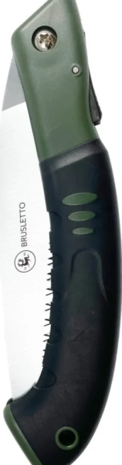 Brusletto Slåtten Folding Saw taitettava retkisaha, vihreä