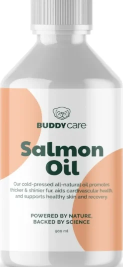 Buddy Care Salmon Oil lohiöljy, 500ml