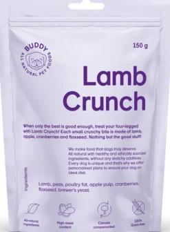 Buddy Crunchy Snack makupala lammas/karpalo, 150 g