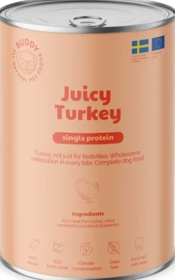 Buddy Juicy Turkey märkäruoka