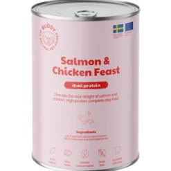 Buddy Salmon & Chicken Feast 400 g