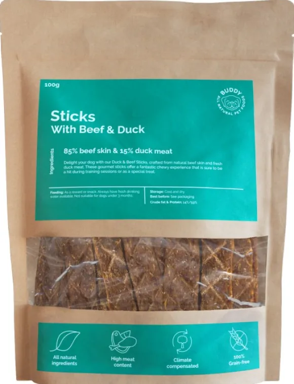 Buddy Dental Chew Duck makupalat, 100 g