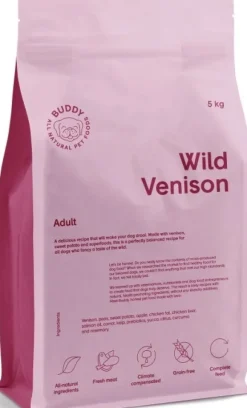 Buddy Wild Venison kuivaruoka, 5 kg