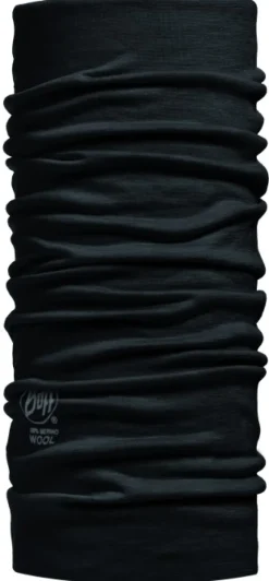 Buff Lightweight Merino Wool tuubihuivi, musta