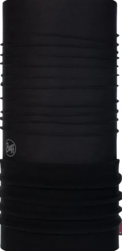 Buff Polar Junior Solid lasten tuubihuivi, musta