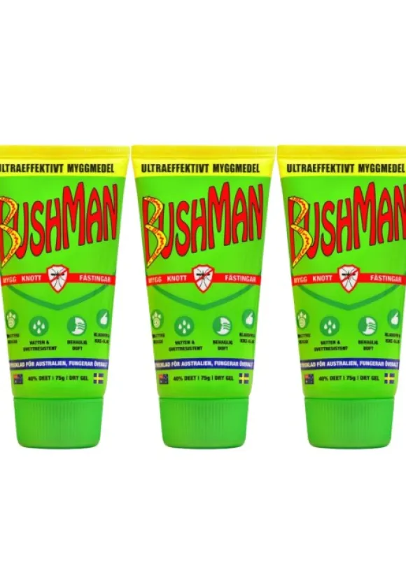 Bushman Drygel 75ml 3-pack