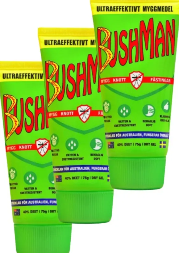 Bushman Drygel 75ml 3-pack