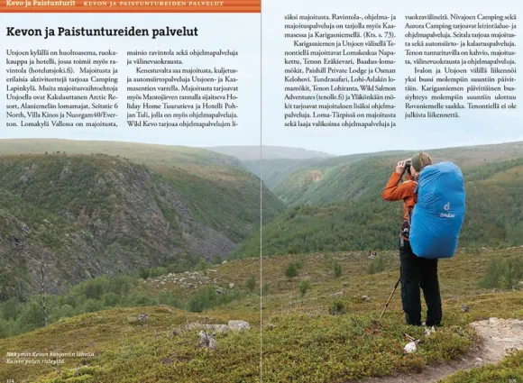 Calazo Pohjois-Lapin retkeilyopas