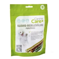 CanineCare Kasvis-merileväluu Purutikku S, 24 kpl