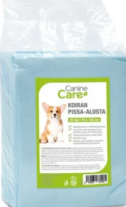 CanineCare Koiran Pissa-alusta, 70x130 cm, 25 kpl