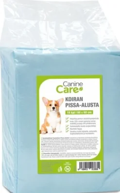 CanineCare Koiran Pissa-alusta, 60x60 cm, 18 kpl