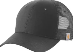 Carhartt Canvas Mesh Back Cap Black