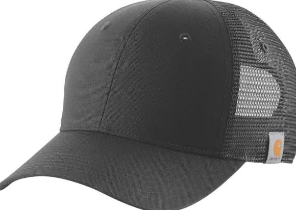 Carhartt Canvas Mesh Back Cap Black