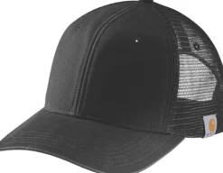 Carhartt Canvas Mesh Back Cap lippalakki, Black