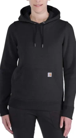 Carhartt Clarksburg Pullover naisten huppari, musta