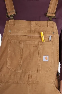 Carhartt Crawford Bib Overall naisten haalari, Carhartt® Brown