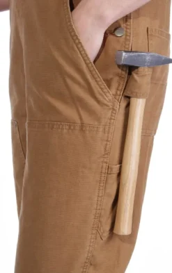 Carhartt Crawford Bib Overall naisten haalari, Carhartt® Brown
