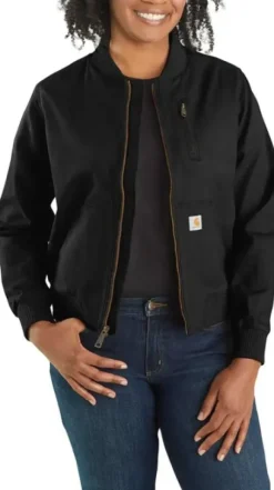Carhartt Crawford Bomber naisten takki, musta