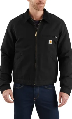 Carhartt Duck Detroit Jacket takki, Black