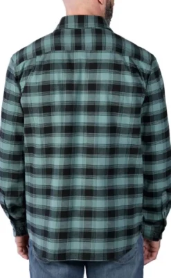 Carhartt Flannel L/S Plaid Shirt flanellipaita, vaaleansininen