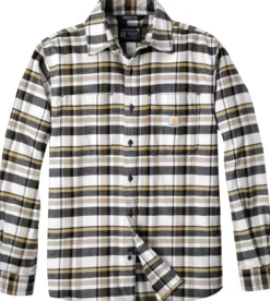 Carhartt Flannel L/S Plaid Shirt paita, Malt