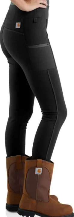Carhartt Force Lightweight Utility Leggings, musta