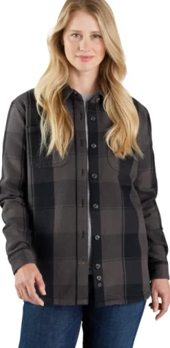 Carhartt Loose Fit Twill Shirt Jacket naisten paita, Black