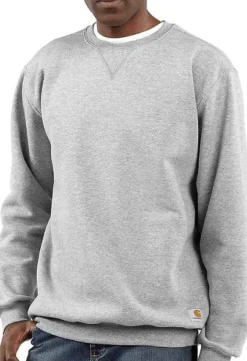 Carhartt Midweight Crewneck Sweatshirt pusero, Heather Grey