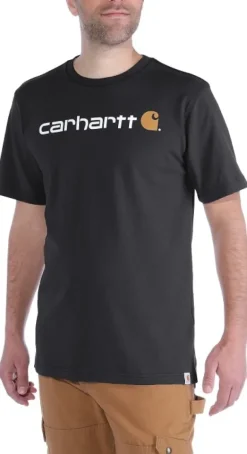 Carhartt M's Core Logo T-Shirt Black