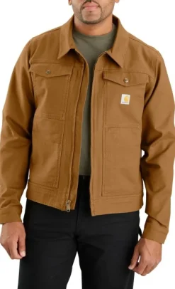 Carhartt M's Duck Relaxed Fit Jacket Carhartt® Brown