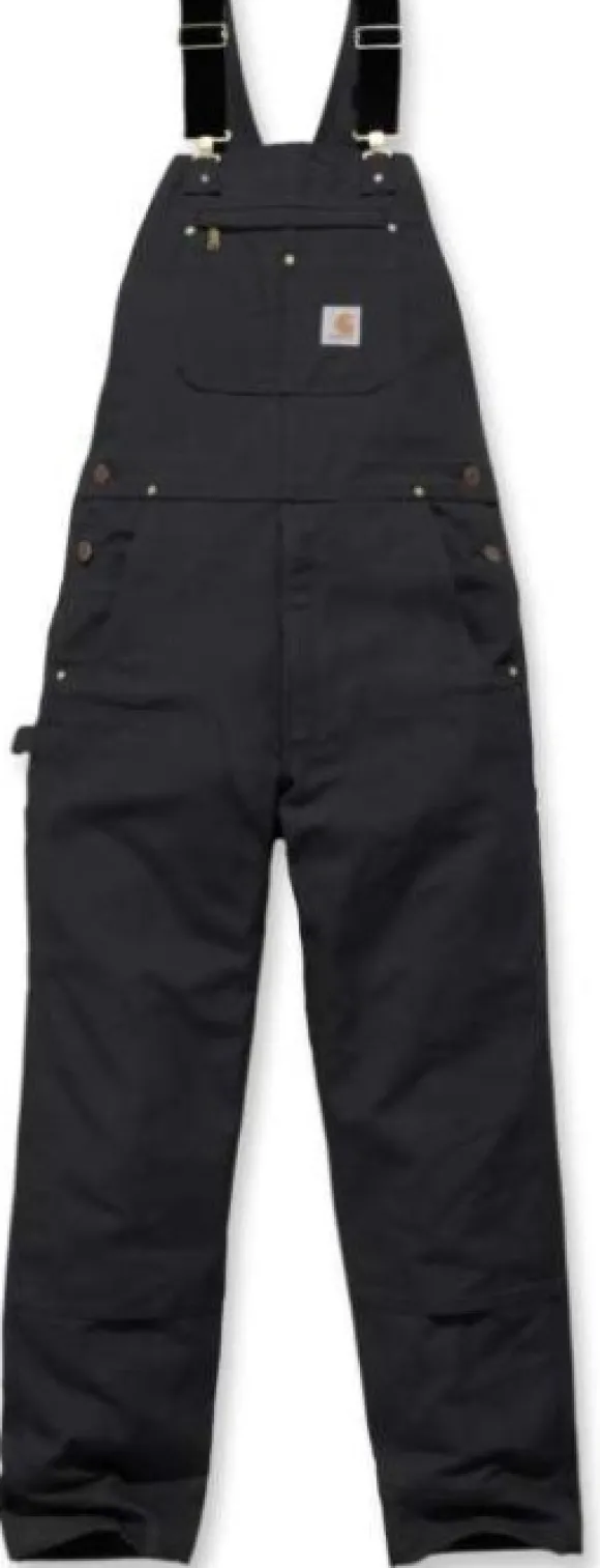 Carhartt M's Duck Bib Overall haalari, musta