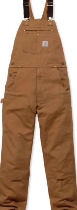 Carhartt M's Duck Bib Overall Carhartt® Brown