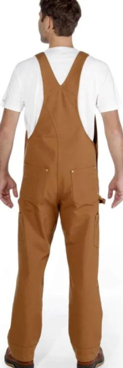Carhartt M's Duck Bib Overall Carhartt® Brown