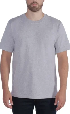 Carhartt Non-Pocket Short Sleeve t-paita, harmaa