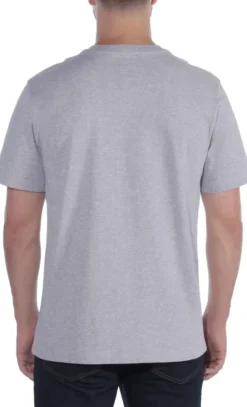 Carhartt Non-Pocket Short Sleeve t-paita, harmaa