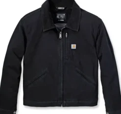 Carhartt Relaxed Fit Canvas Detroit Jacket naisten takki, musta