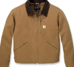 Carhartt Relaxed Fit Canvas Detroit Jacket naisten takki, Carhartt® Brown