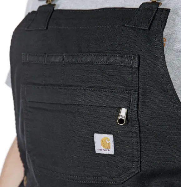 Carhartt Relaxed Fit Canvas Shortall naisten shortsit, Black