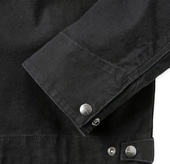 Carhartt Relaxed Fit Duck Detroit Jacket takki, Black