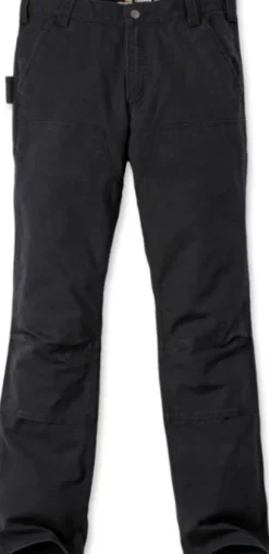 Carhartt Stretch Duck Double Front housut, musta