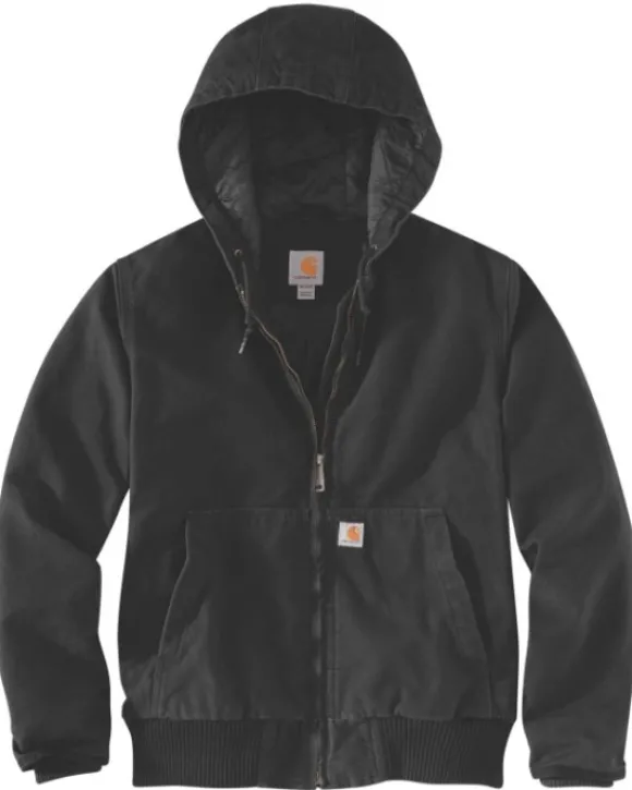 Carhartt Washed Duck Active naisten takki, musta