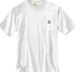 Carhartt Workwear Pocket naisten t-paita, valkoinen