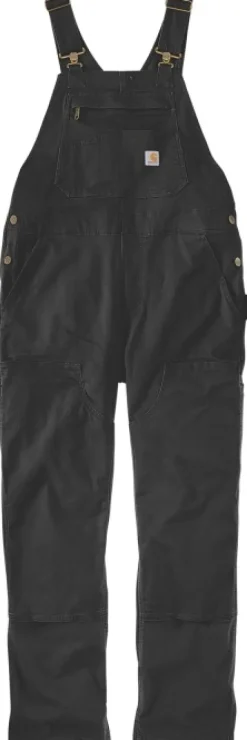 Carhartt W's Loose Fit Denim Bib Overal Black